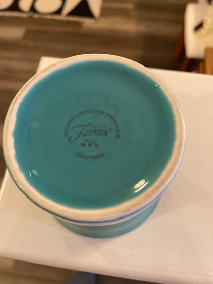 Fiesta Tom and Jerry Handle Mug - Turquoise 2