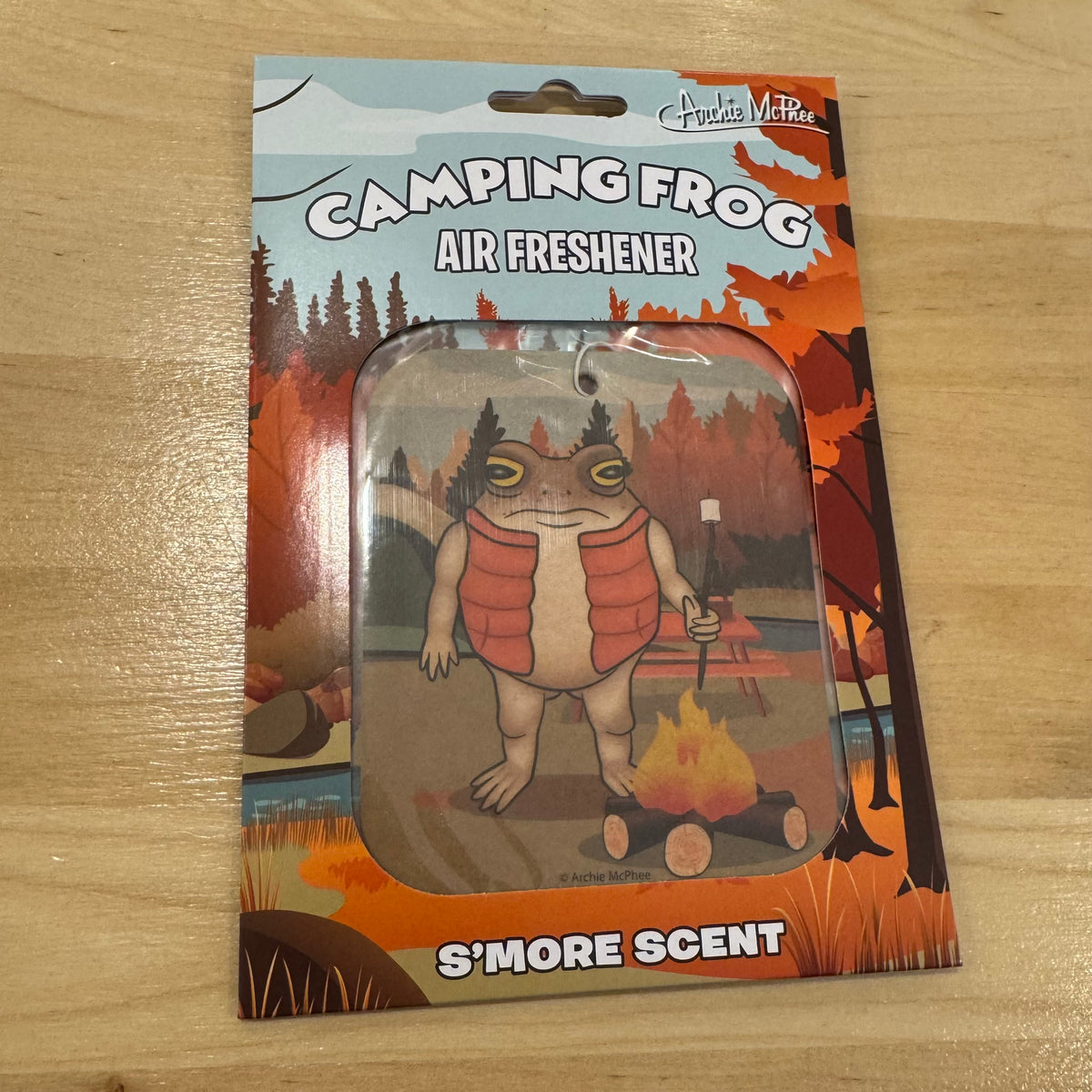 Camping Frog Air Freshener