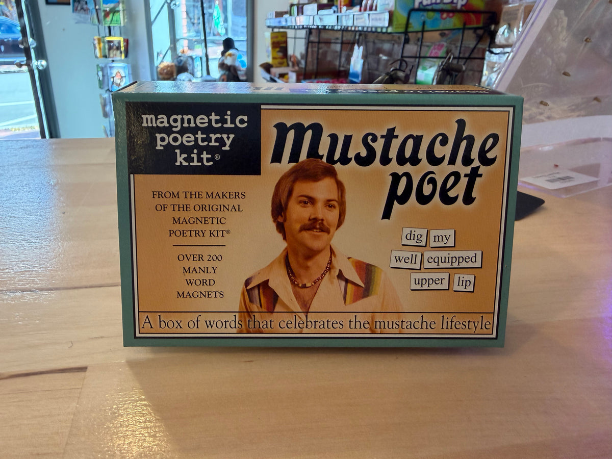 Magnetic Poetry Kit - Mustache Poet