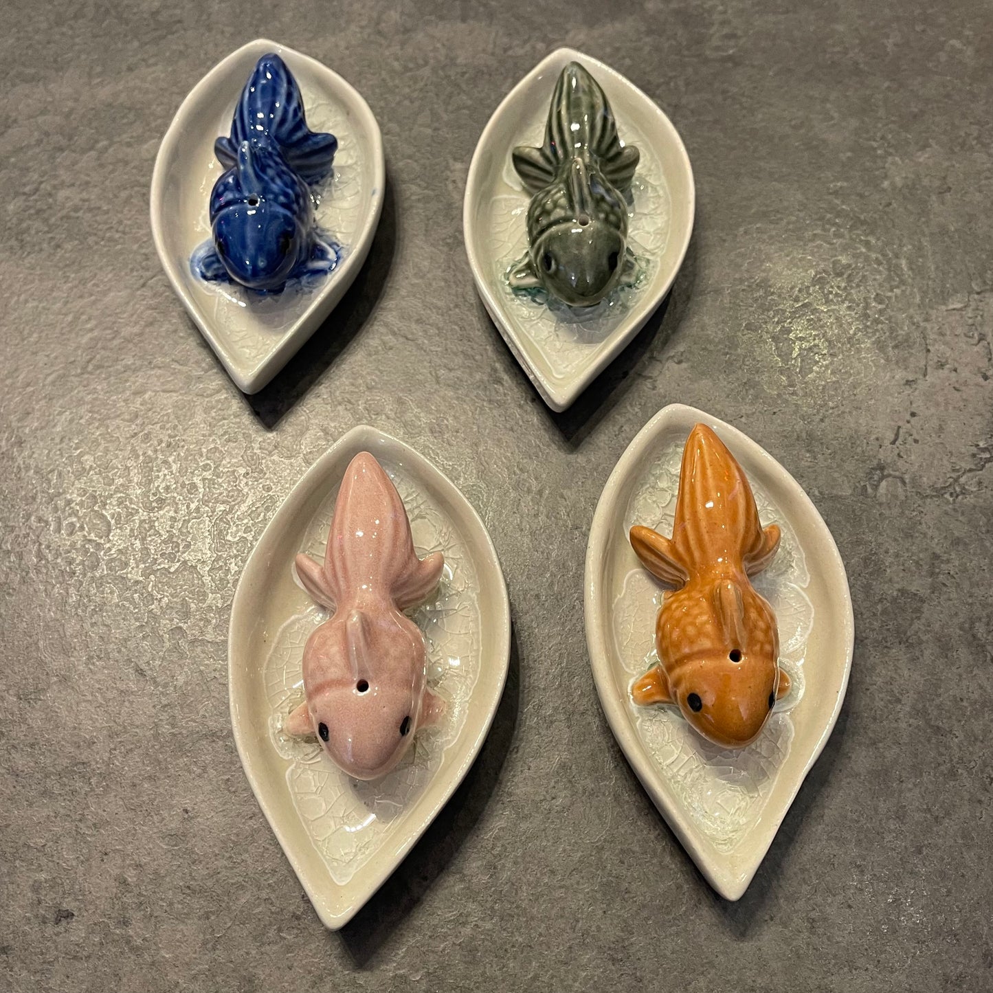Ceramic Koi Ash Catcher