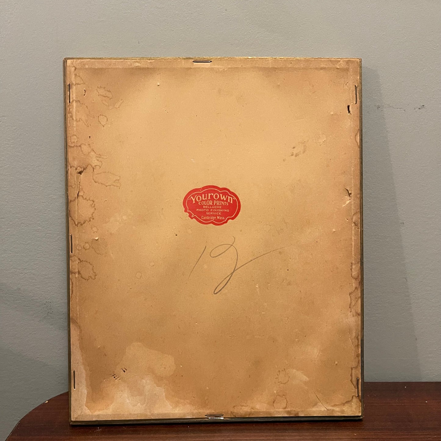 Framed Vintage Photo