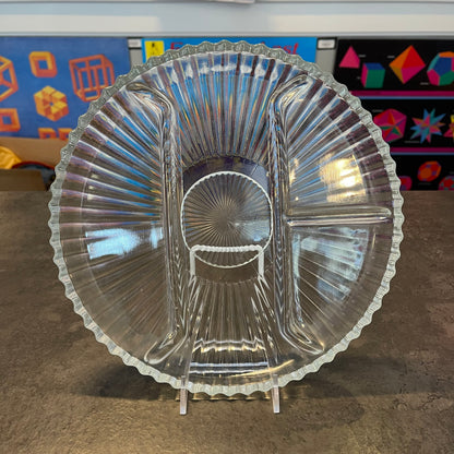 Indiana Glass Divided Relish Dish
