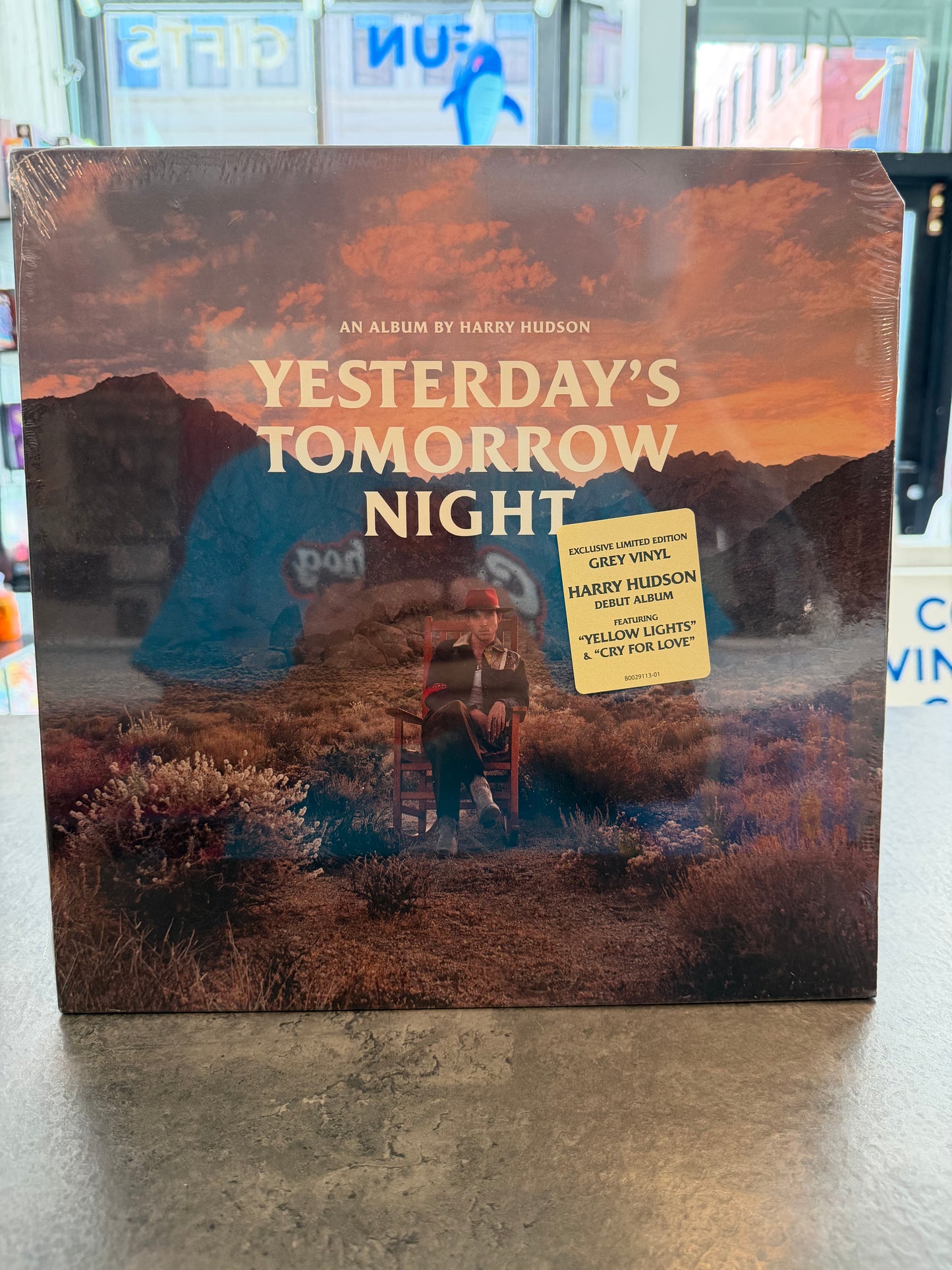 Harry Hudson - Yesterday's Tomorrow Night 2x LP Limited Edition Grey Vinyl 