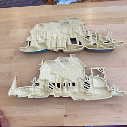 Pair of Burwood Products 3D Nautical Wall Hanging Art