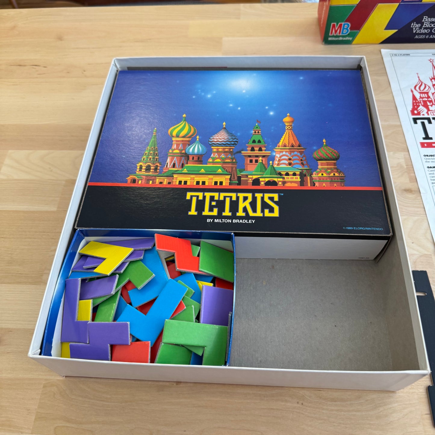 Nintendo Tetris Boardgame Complete
