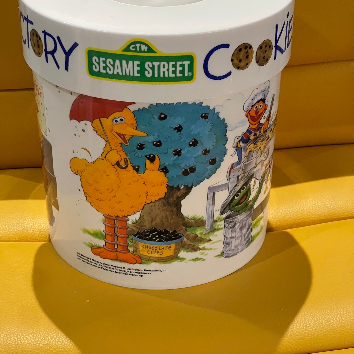 Sesame Street Melamine Cookie Jar