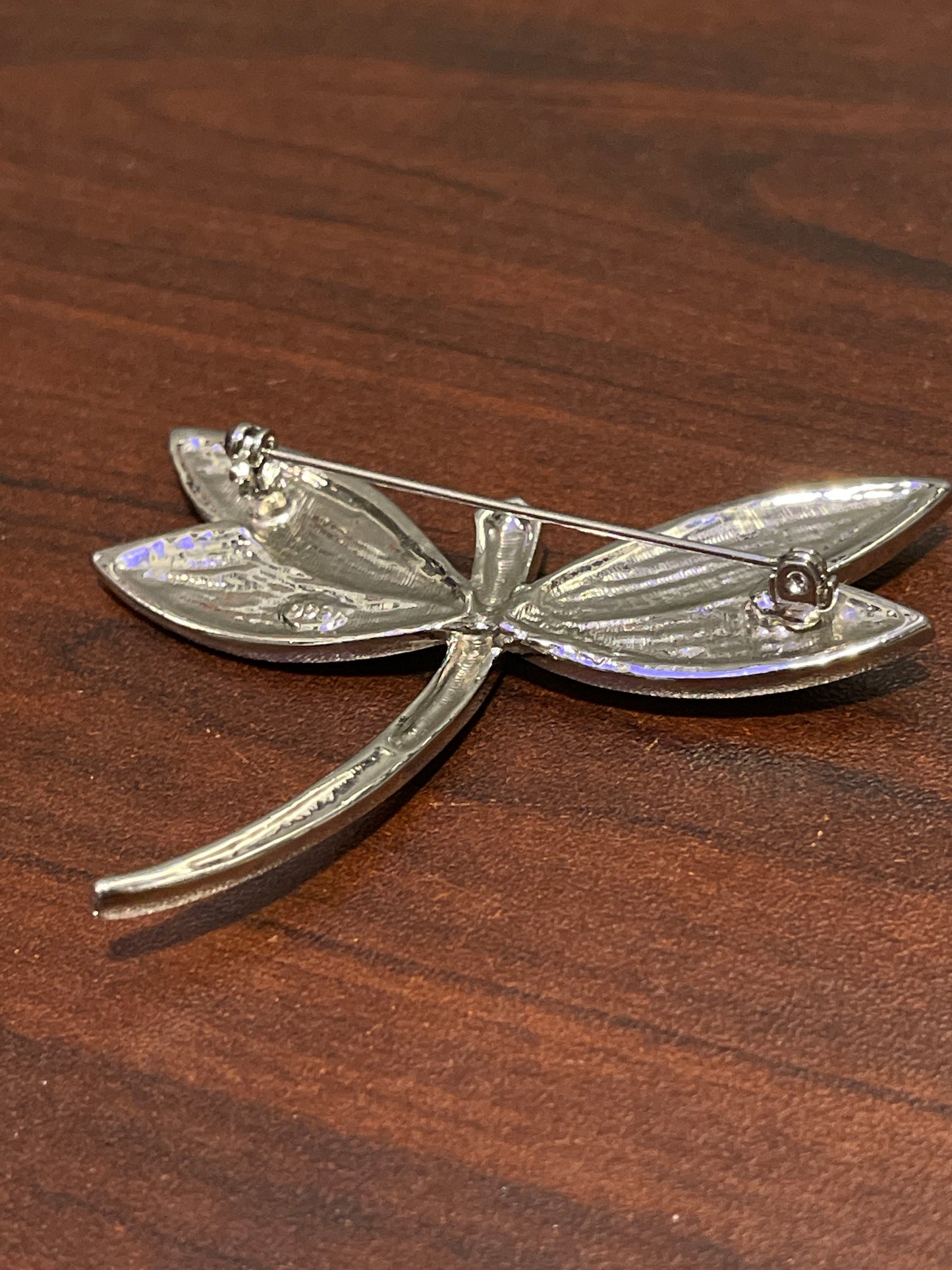 Rhinestone Dragonfly Brooch