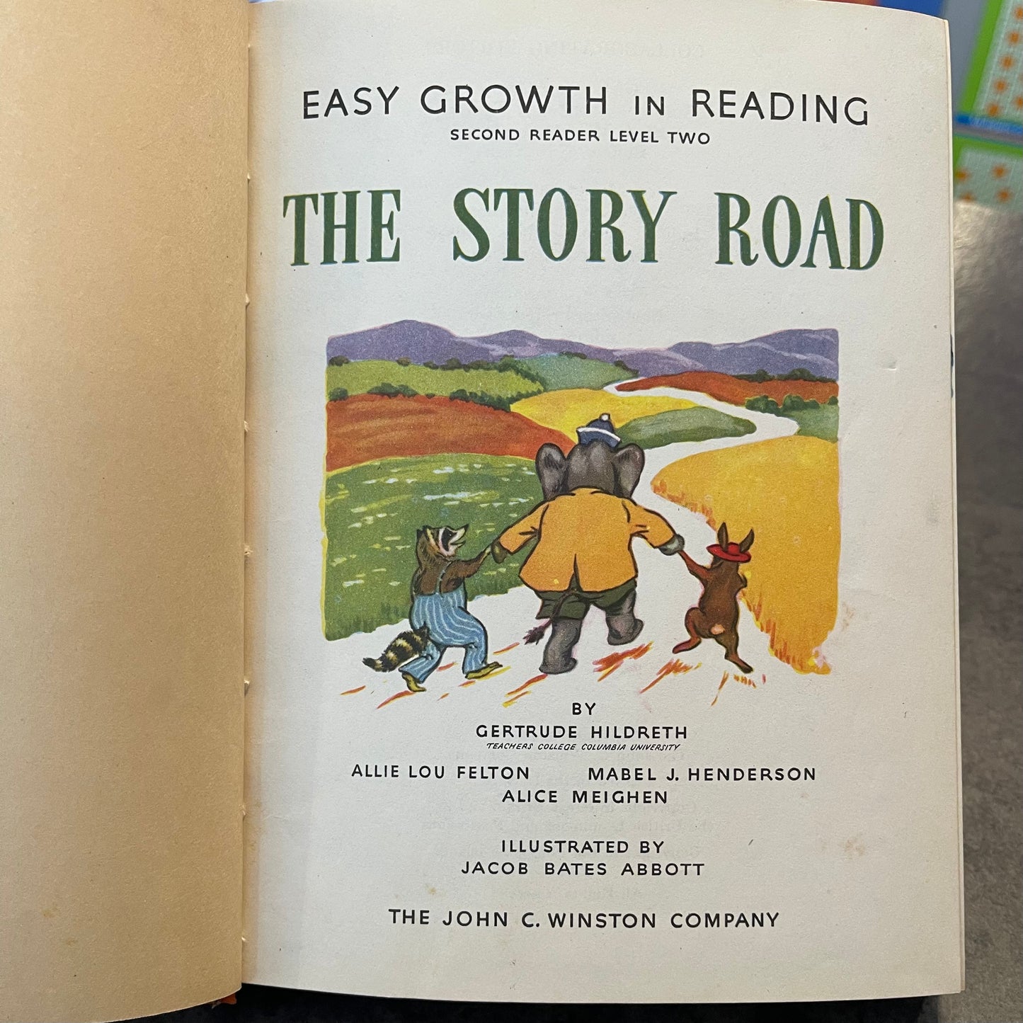 1940 The Story Road by Gertrude Hildreth
