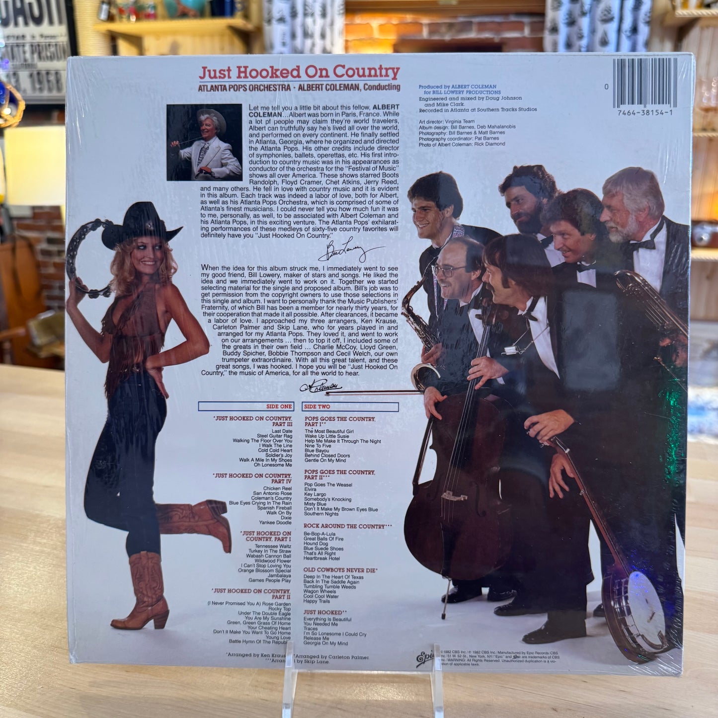 Atlanta Pops Orchestra 'Just Hooked on Country' Vinyl