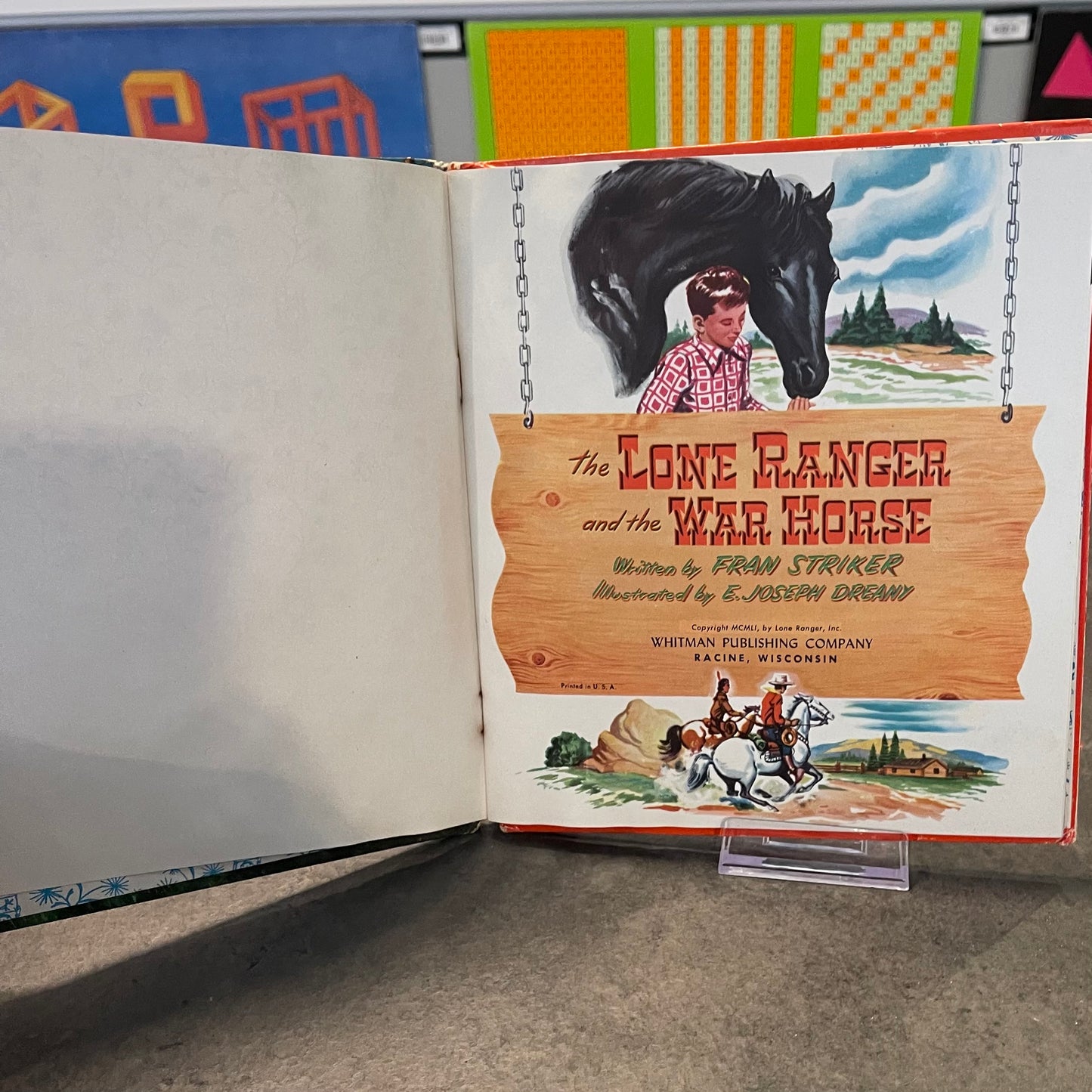 1951 Lone Ranger and The War Horse