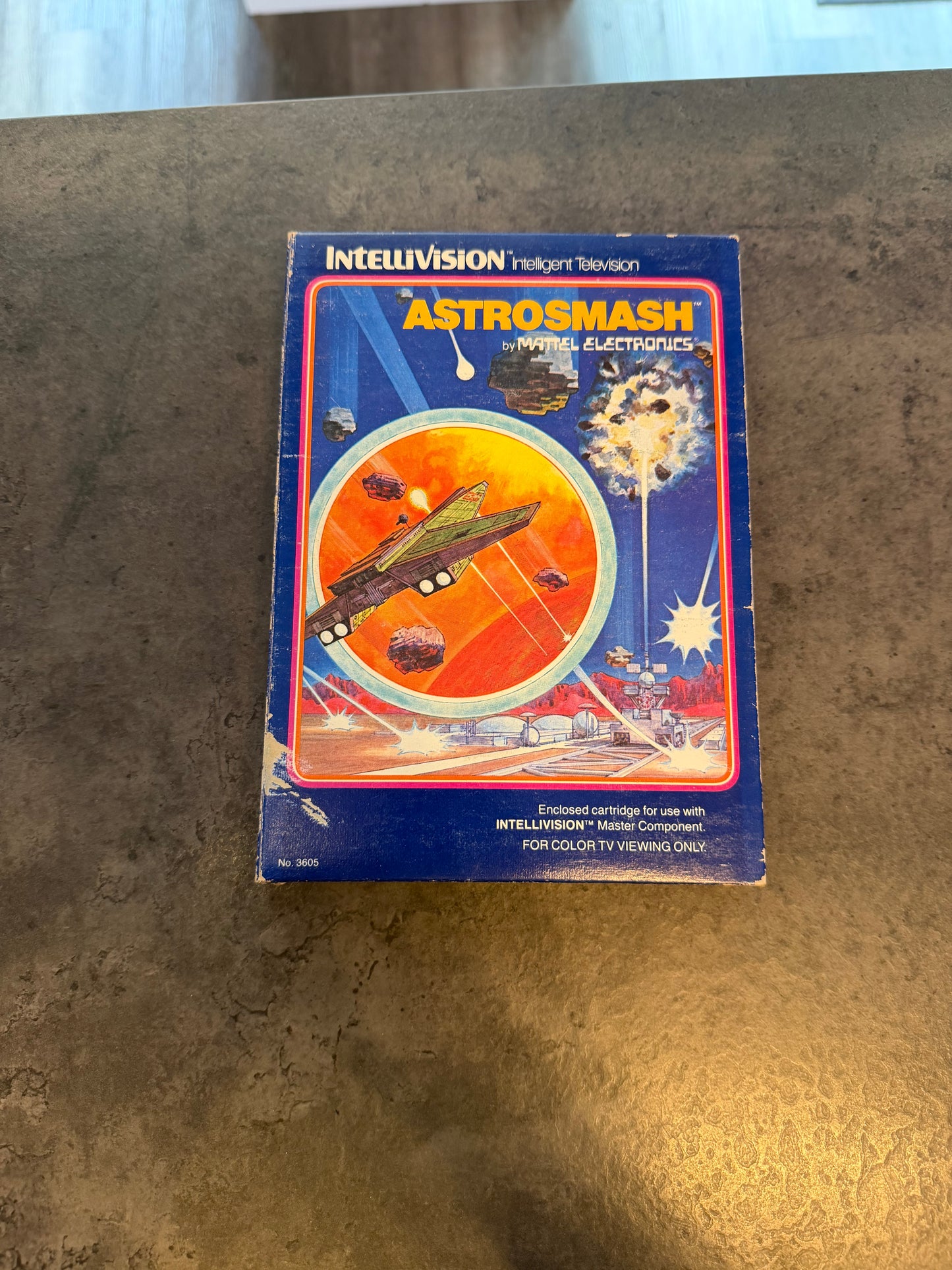 Astro Smash - Intellivision Game in Box