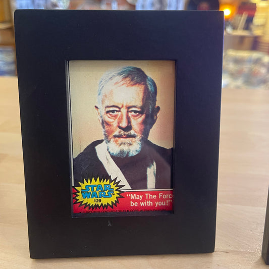 Obi-Wan Kenobi Card Framed