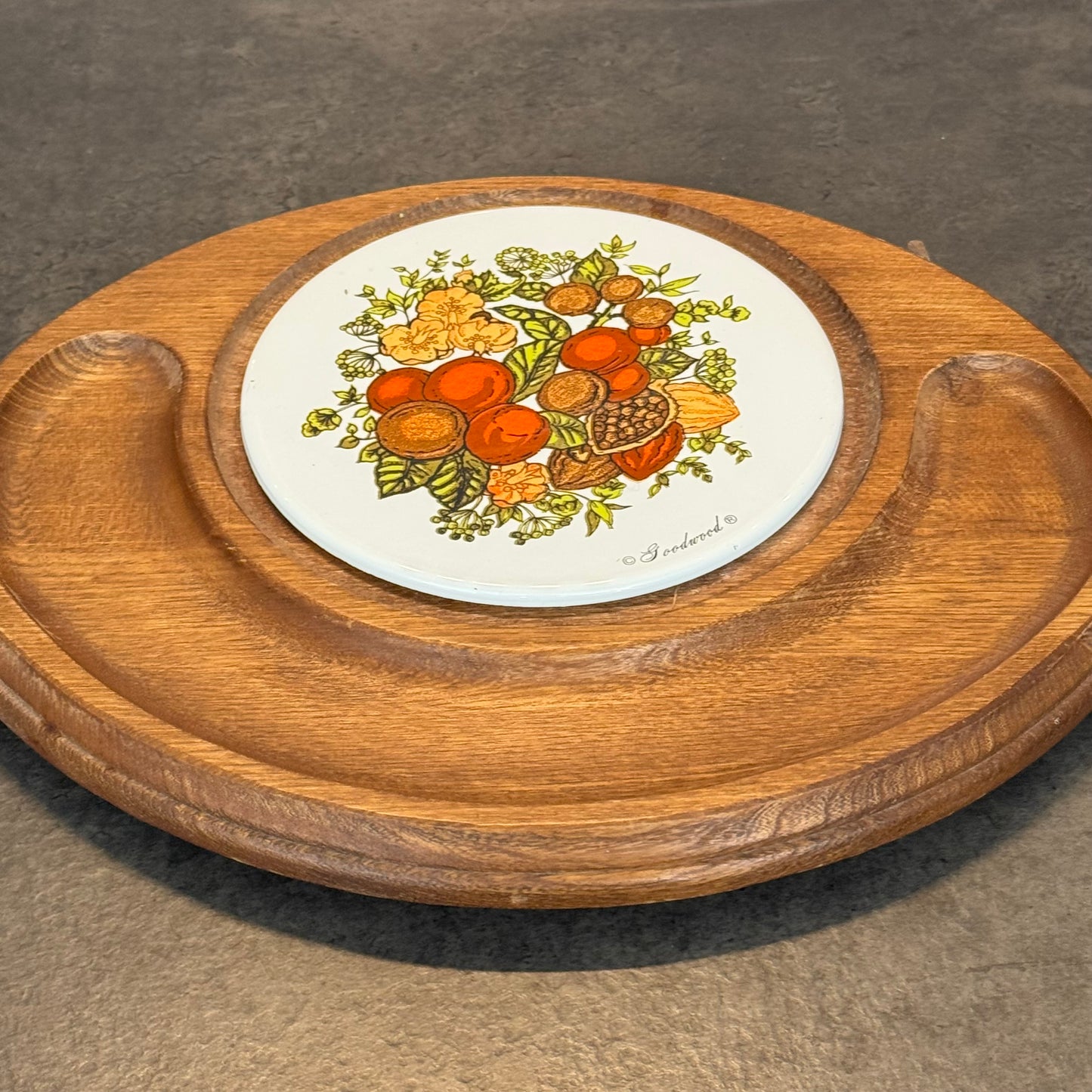 Cheese Board and Cloche with Tile
