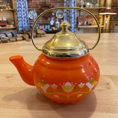 Avon Bath Oil Teapot Container