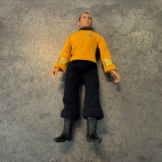 Vintage 1974 Mego Star Trek Captain Kirk 8" Action Figure (Type 2 Plastic Joints)