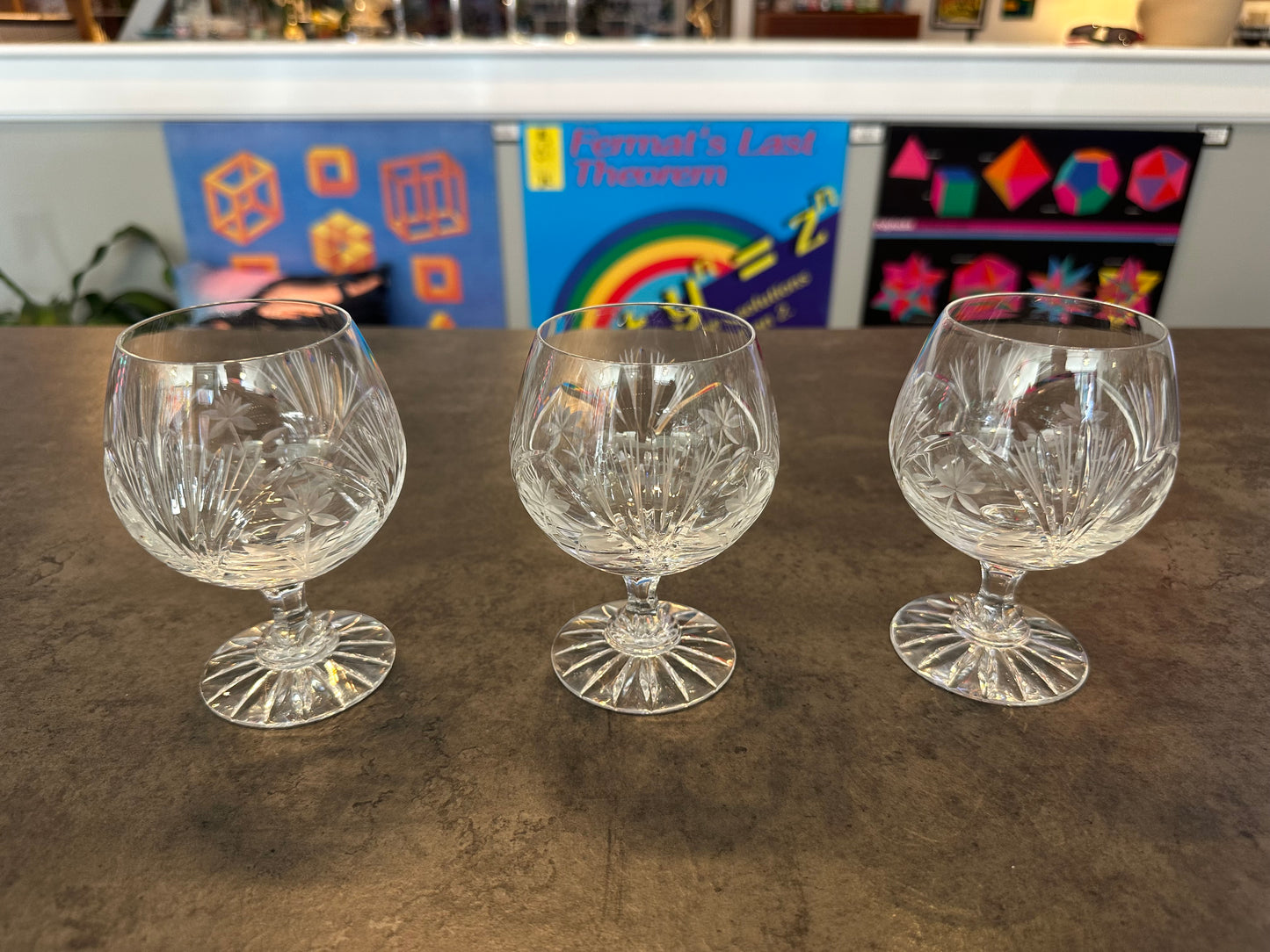 Triple Crystal Goblets - The Power of 3