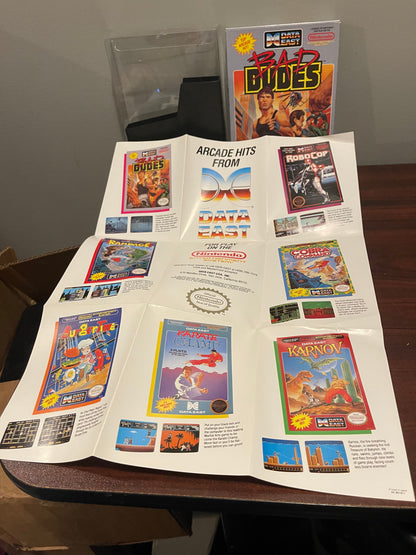 Bad Dudes NES Game Complete