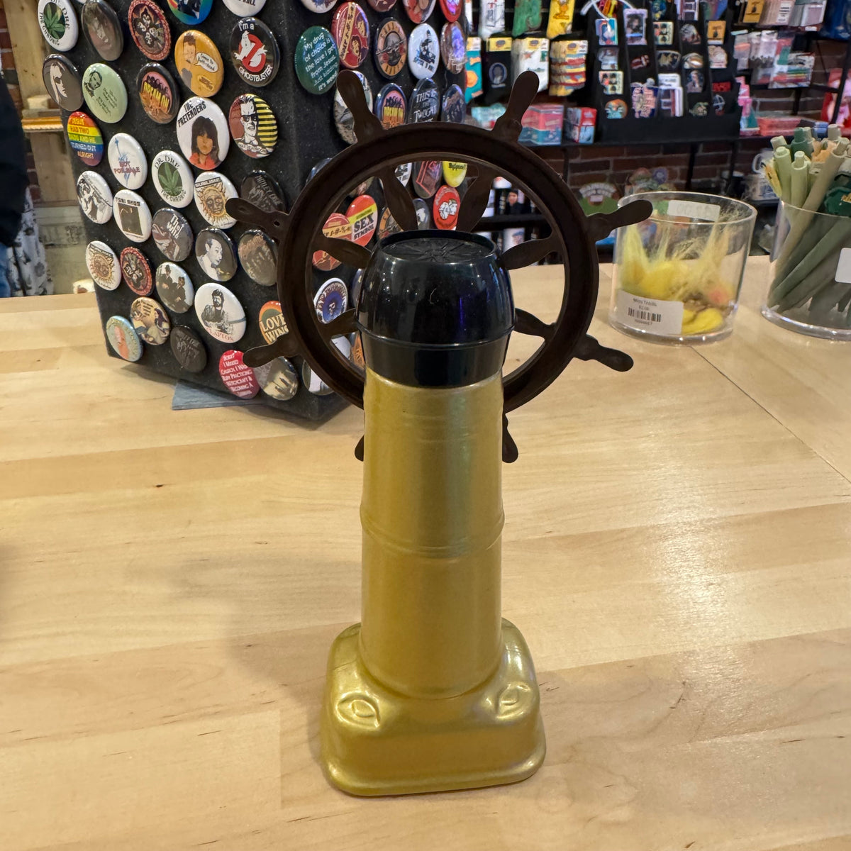 Old Spice Ships Wheel Bottle