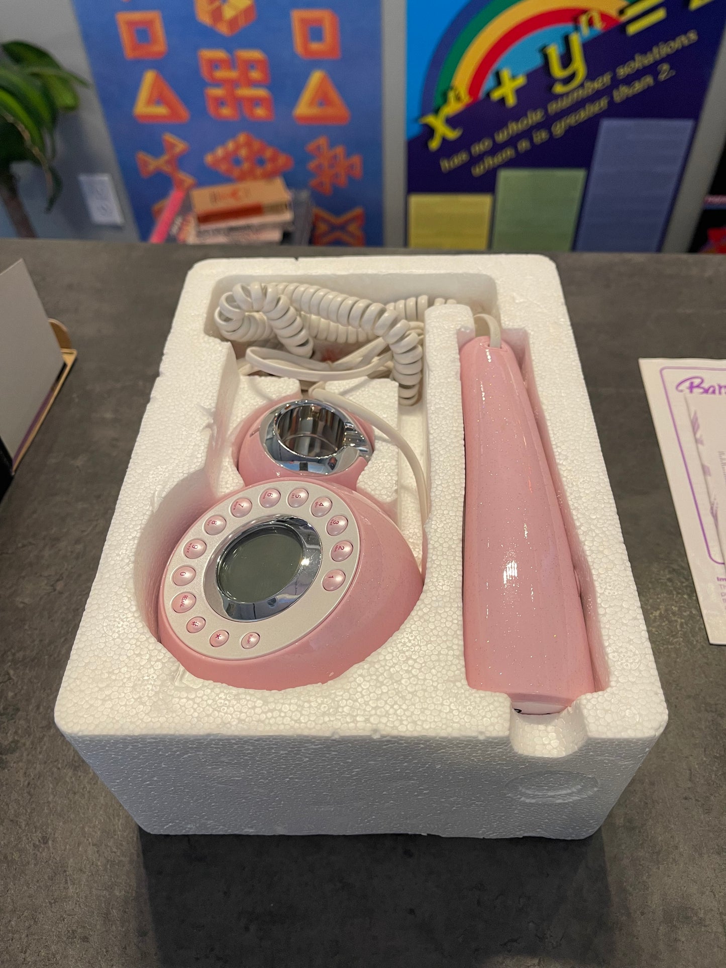 Barbie Phone Alarm Clock