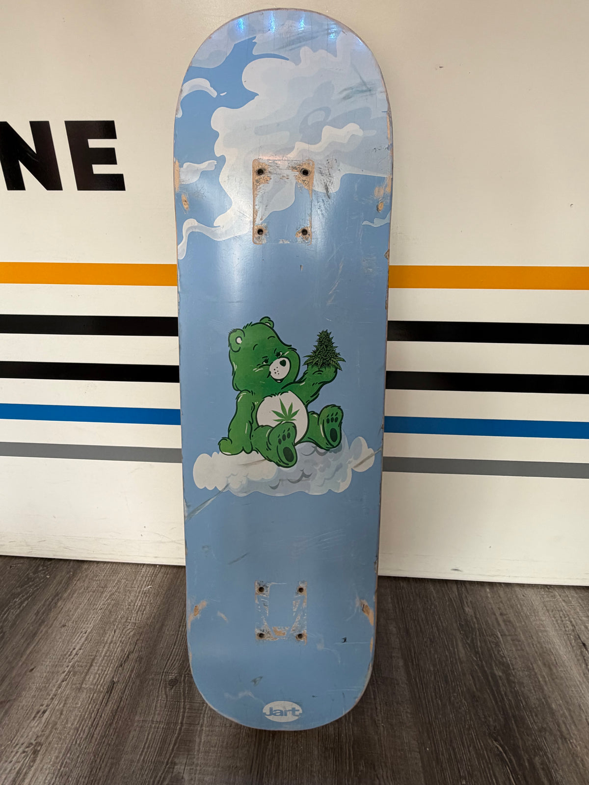 Skateboard Deck - Pot Care Bear - Vintage