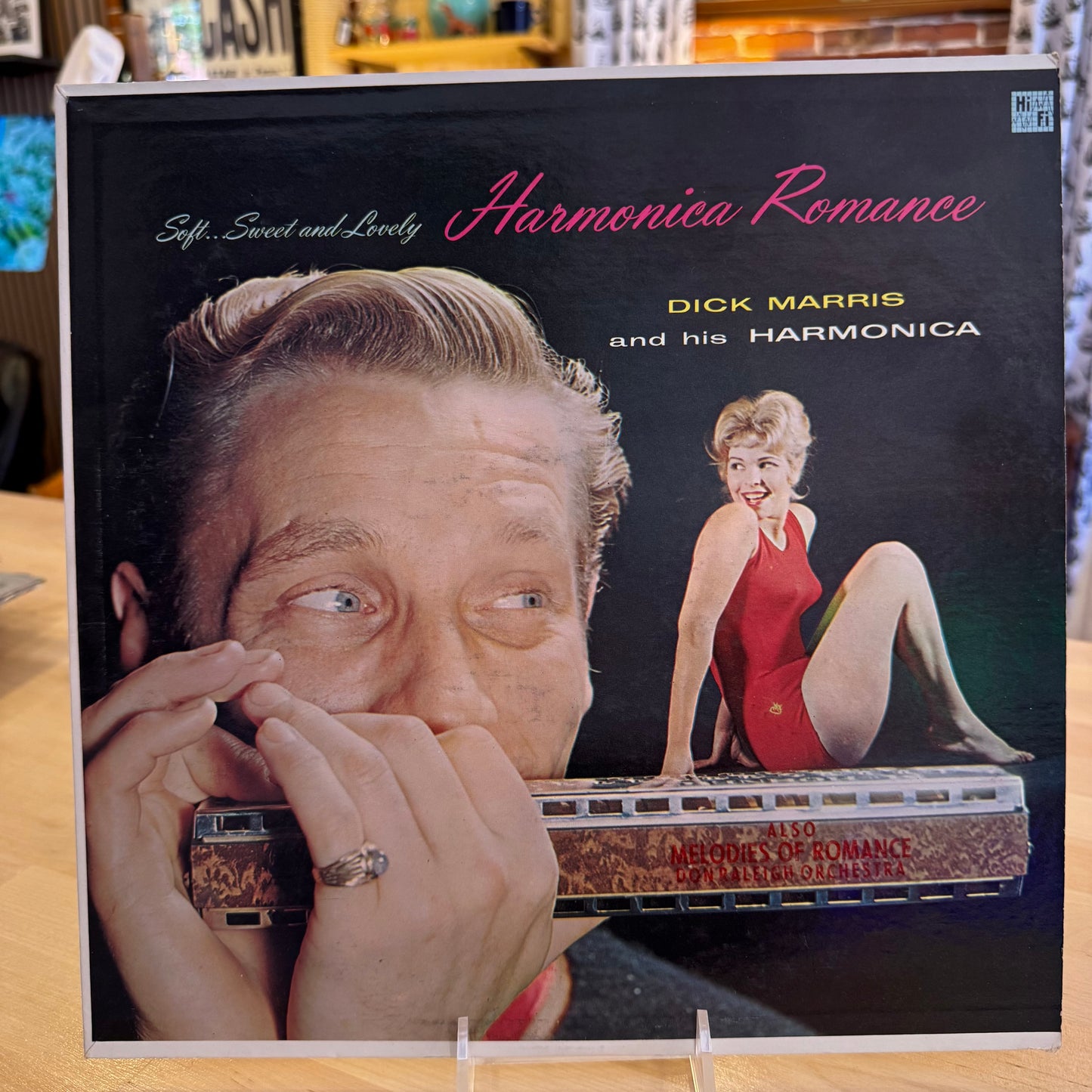 Dick Marris 'Soft...Sweet and Lovely Harmonica Romance' Vinyl