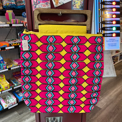 Wooden Handle Bag