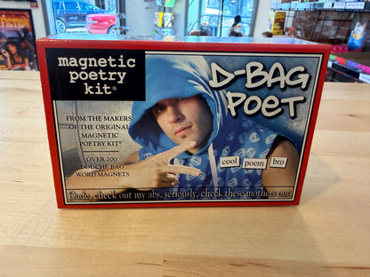 Magnetic Poetry Kit - D-Bag Poet