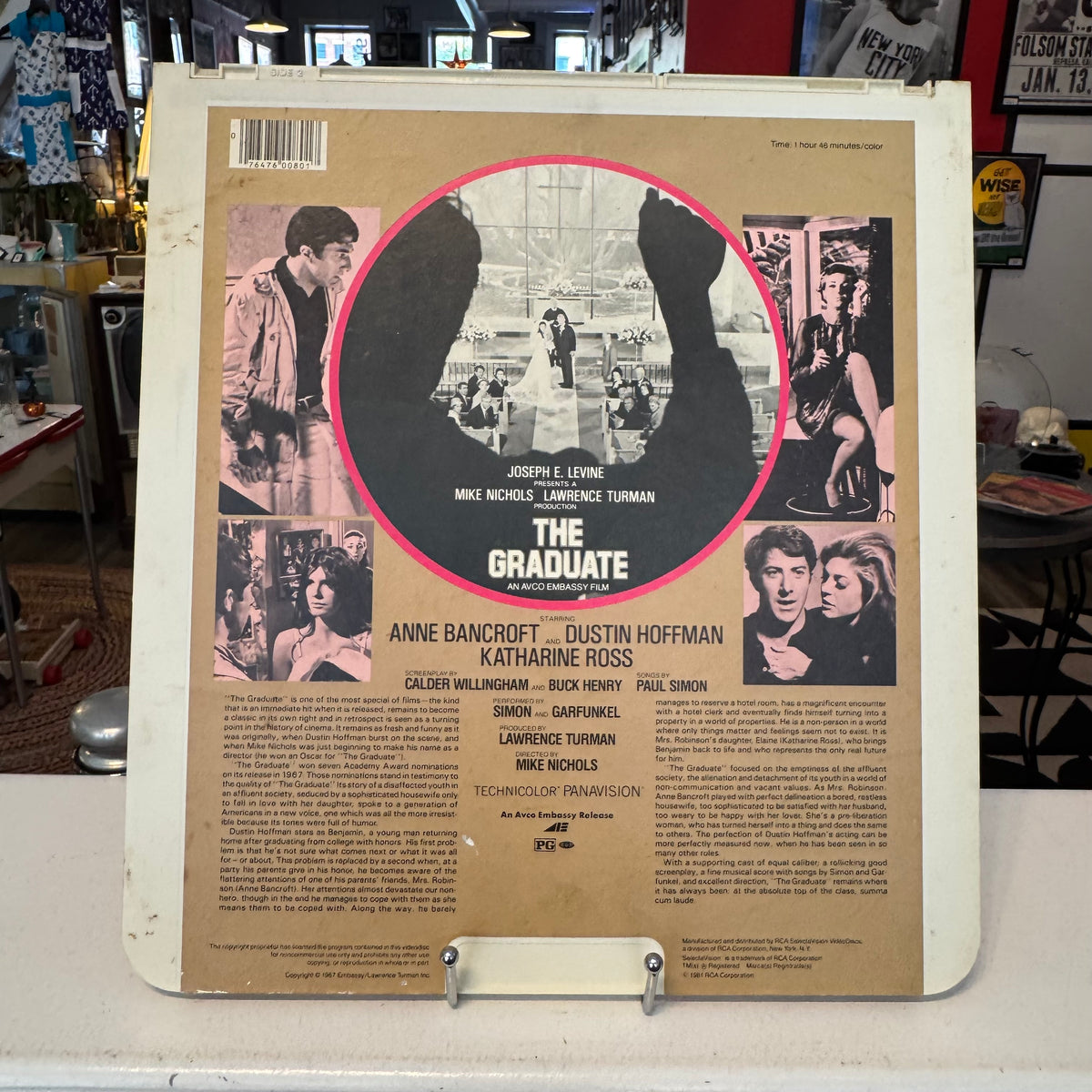 The Graduate CED Video Disc