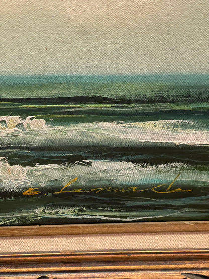 E. Leonard Maritime Painting
