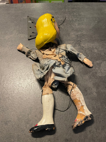 Set of 3 Peter Puppet Alice and Wonderland Marionettes