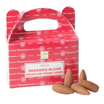 Satya Backflow Incense Cones