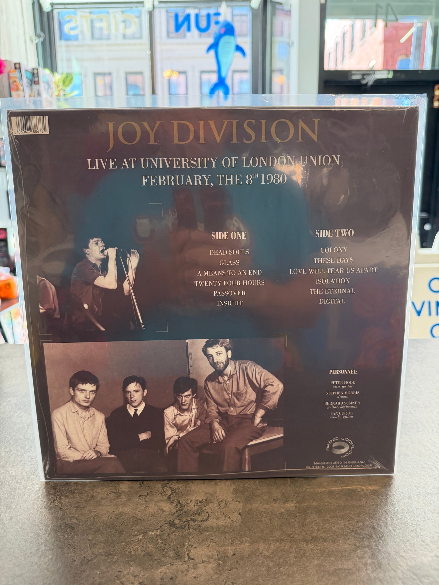 Joy Division - Live at University of London Union Vinyl
