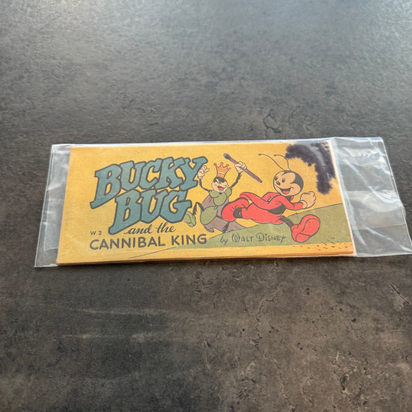 Bucky bug and The Cannibal King - 1947 Walt Disney Cheerios Advertisment #2
