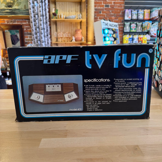 Working PONG - APF TV Fun Game Console/with Box