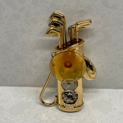 Mascot Int Gold Plated Golf Bag Sun-catcher