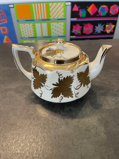 Price Bros Gilded Teapot