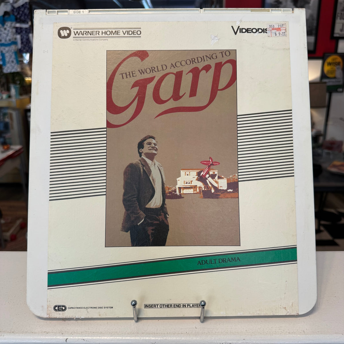 The World According to Garp 2 Disc Set CED Video Disc
