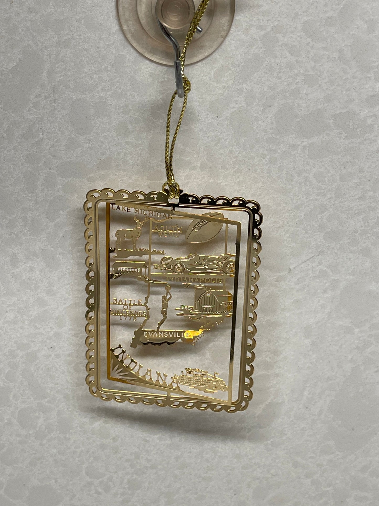 Brass Indiana Ornament