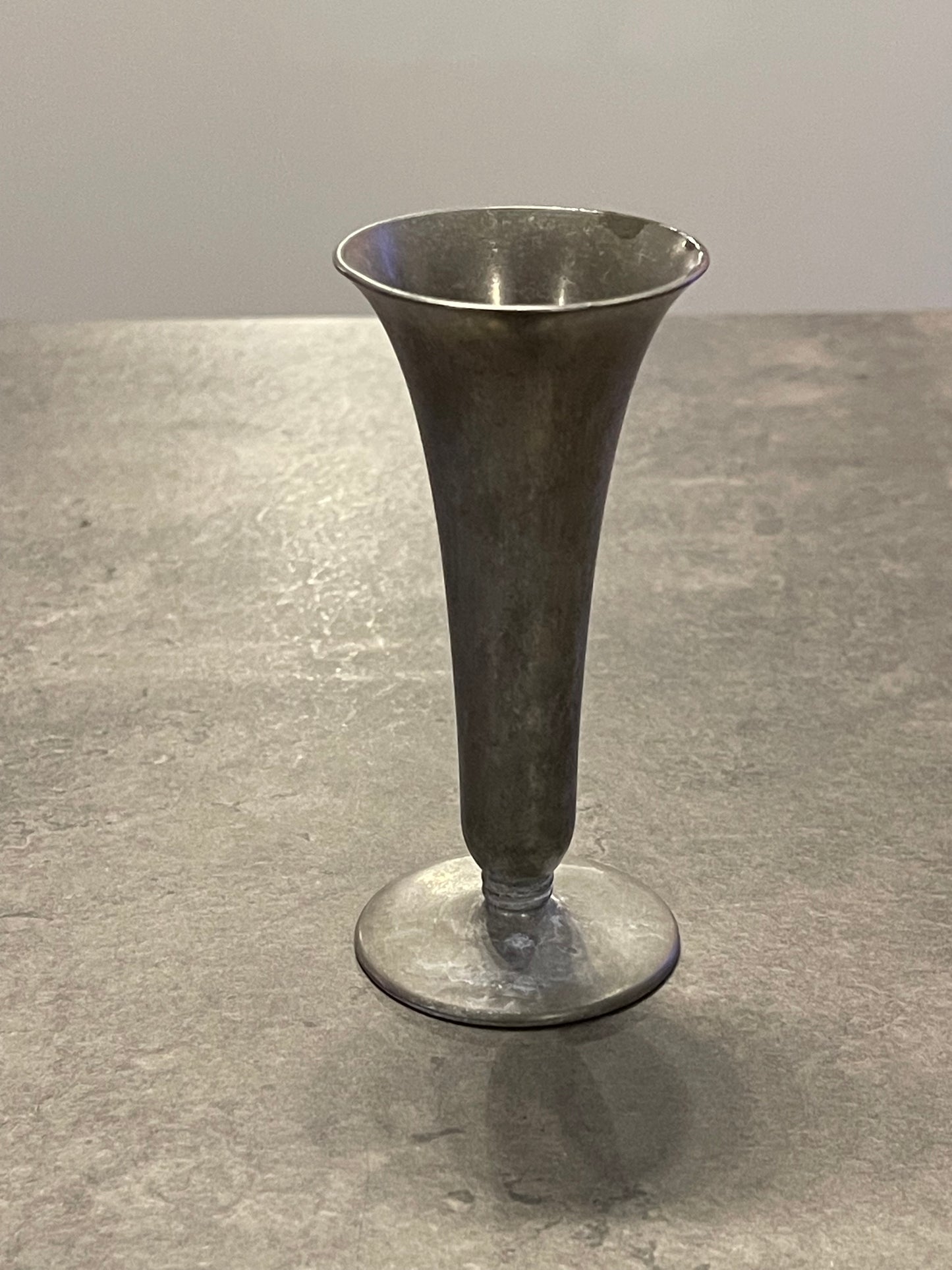 Pewter Bud Vase