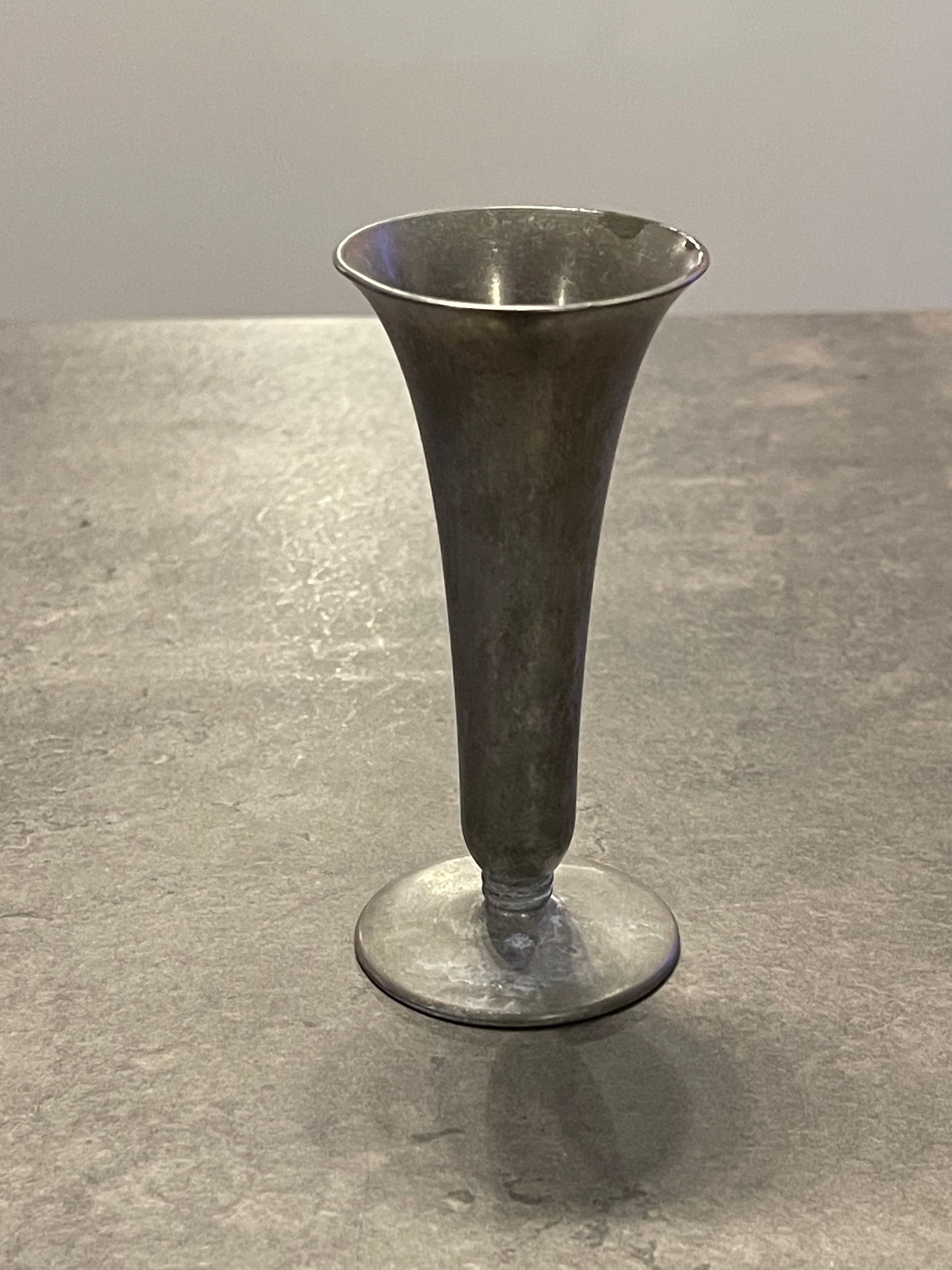 Pewter Bud Vase