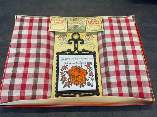 Trivet and Towel Set