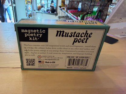 Magnetic Poetry Kit - Mustache Poet