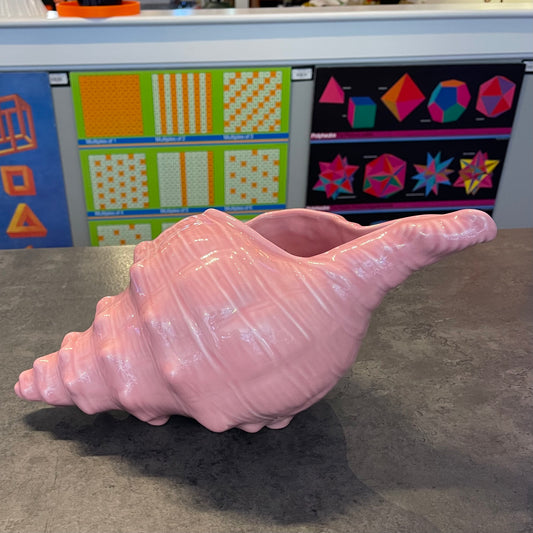 Ceramic Seashell Planter