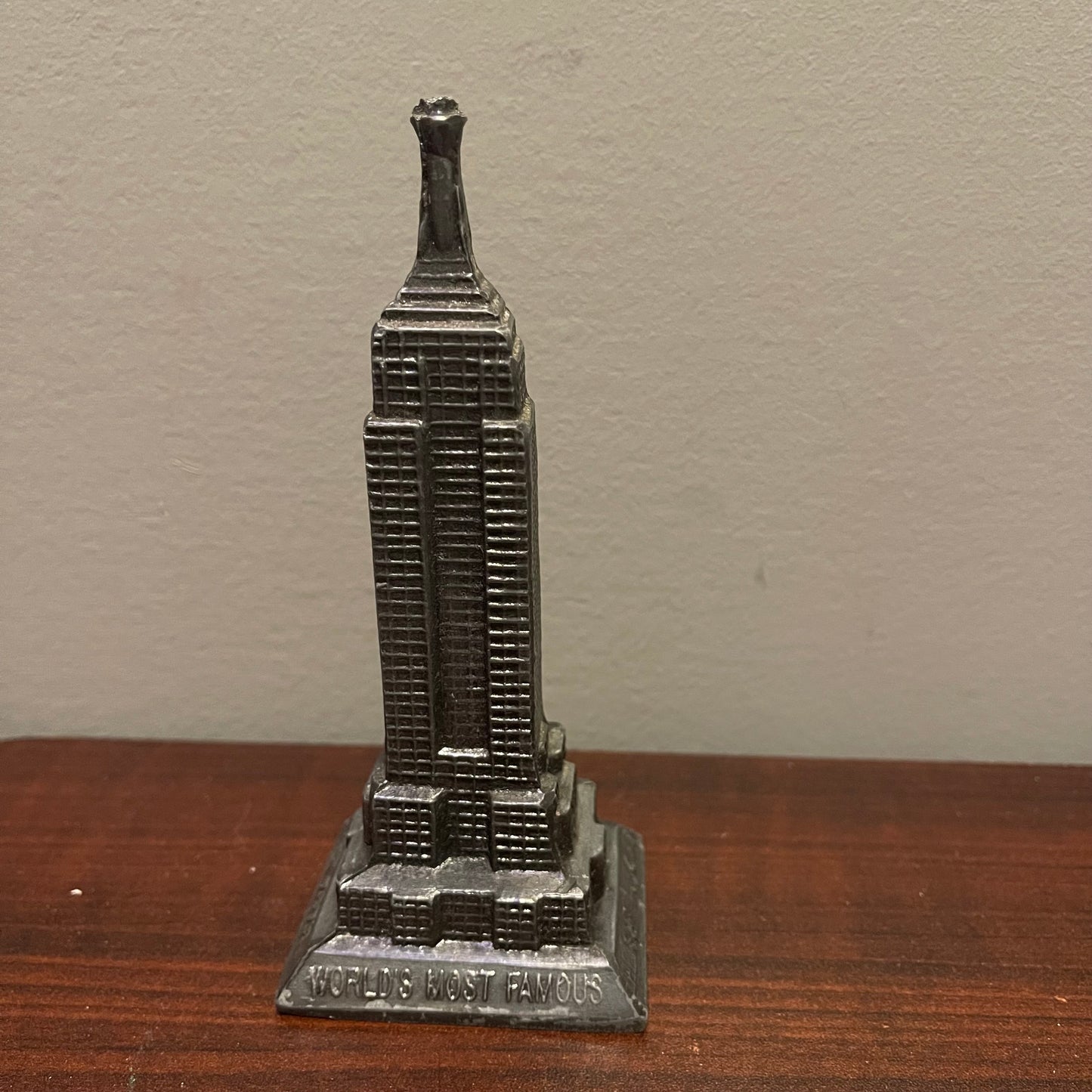 Cast Metal Empire State Building