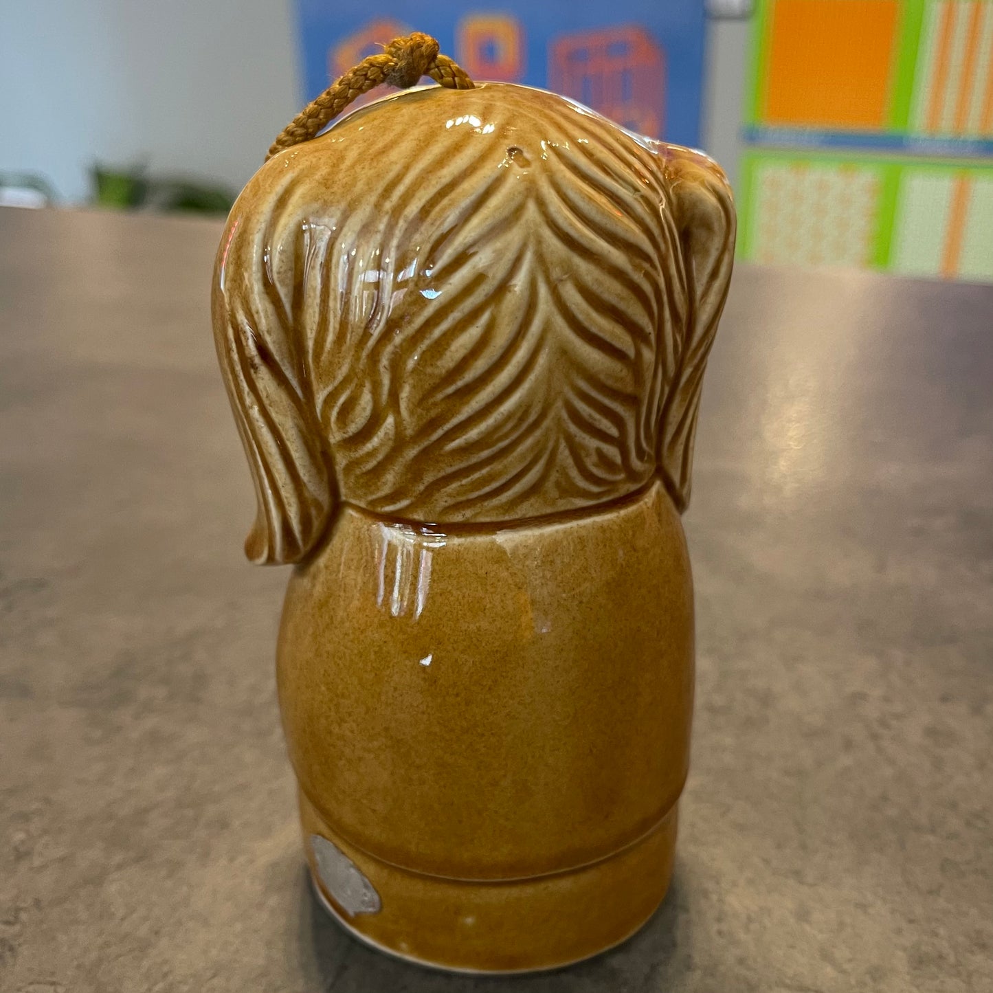 Ceramic Puppy Bell