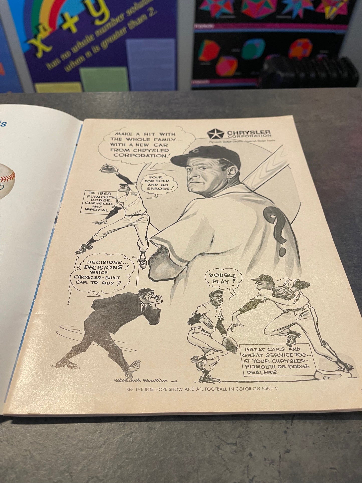 1967 World Series Red Sox Official Program