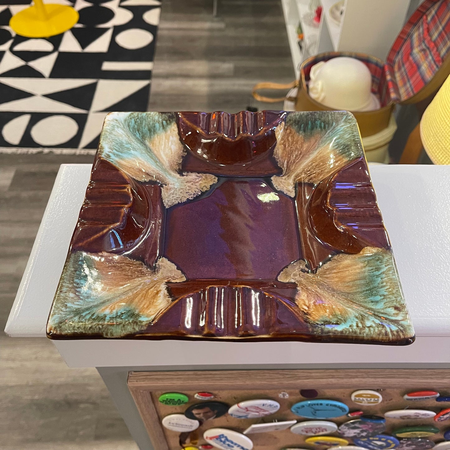 Roseville Pottery Ashtray