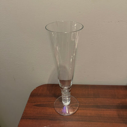 Set of 3 Crystal Pilsner Glasses