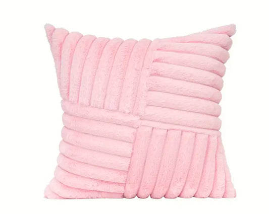 Furry Geometric Pillow