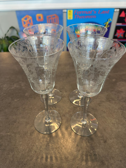 Set of 4 Wine Glasses
